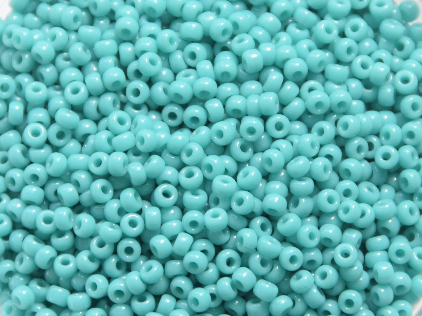 10g Miyuki seed beads 8/0, opaque turquoise green 412, japanese beads, color green beads, size 8 3mm, bright rocailles, Miyuki turquoise