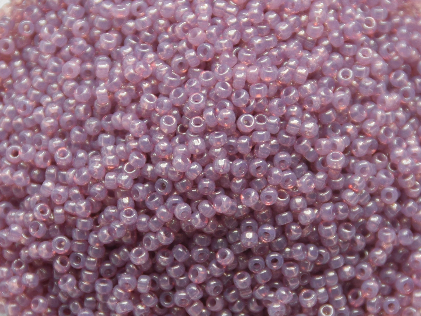 10g Miyuki seed beads 11/0, ceylon translucent thistle 2373, japanese beads, violet purple rocailles, size 2mm, Miyuki purple beads