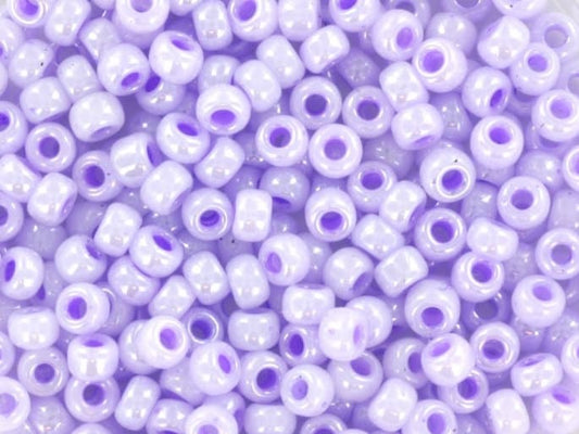 10g Miyuki seed beads 8/0, ceylon lavender 534, japanese beads high quality, purple beads, size 8 3mm, shiny rocailles, luster beads