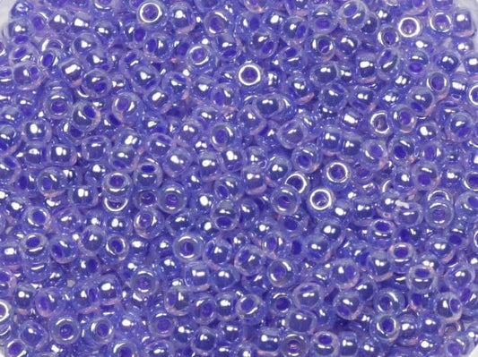 10g Miyuki seed beads 11/0, ceylon lilac 538, japanese beads high quality, purple beads violet, size 11 2mm, shiny rocailles luster