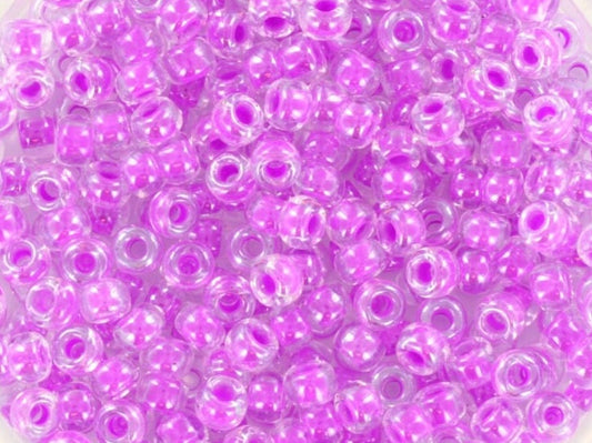 10g Miyuki seed beads 8/0, luminous purple lila 4303, japanese beads high quality, size 8 3mm, shiny rocailles, luster beads bright