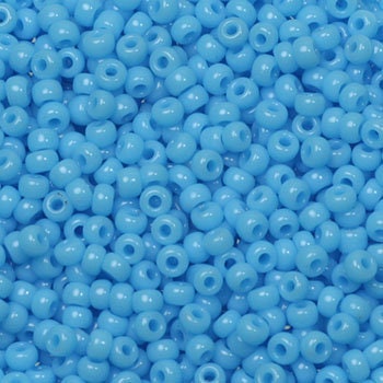 Turquoise blue round beads, 2mm big, round shape. The beads are opaque and polished.