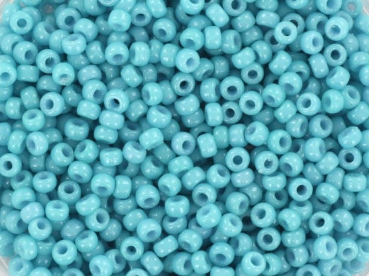 10g Miyuki seed beads 11/0, duracoat opaque nile blue 4478, japanese beads high quality, color blue rocailles, size 11 2mm