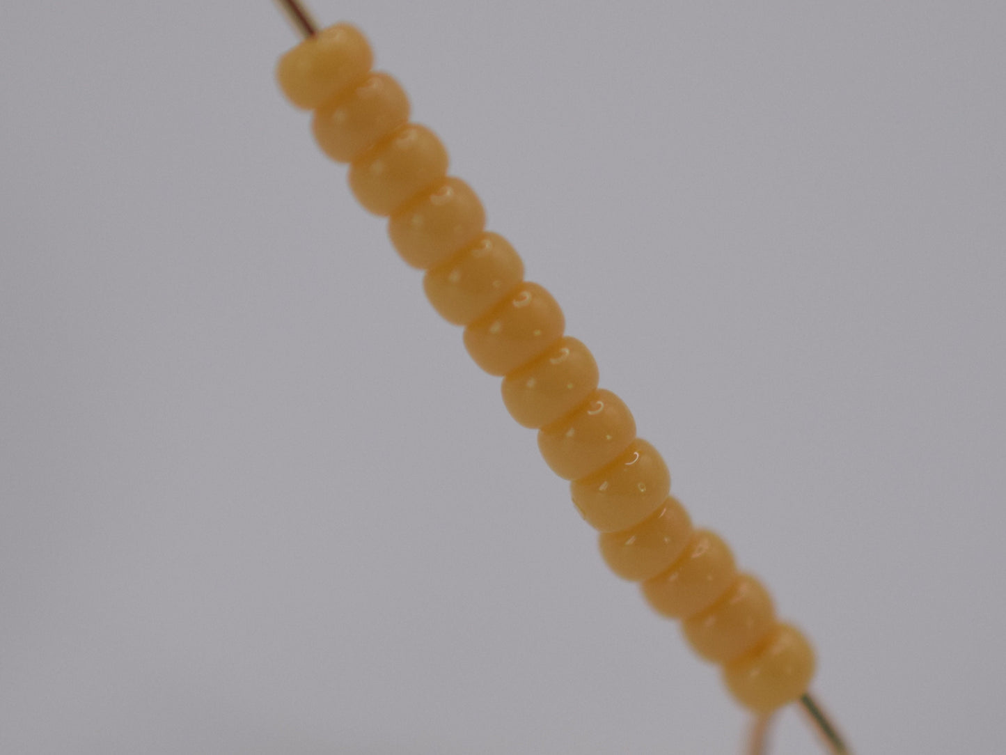 10g Miyuki seed beads 11/0, duracoat opaque banana yellow 4452, japanese beads high quality, blue rocailles, size 11 2mm