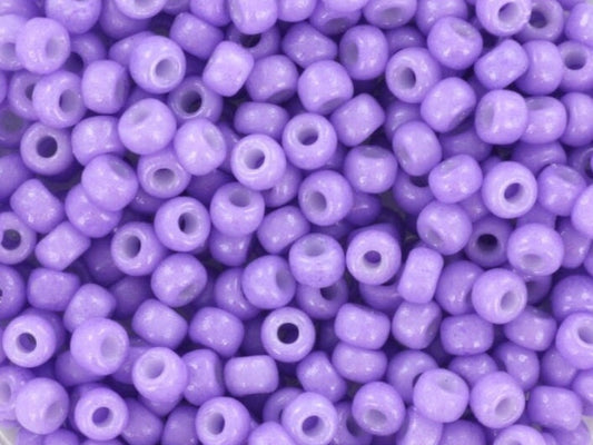 10g Miyuki seed beads 8/0, duracoat opaque columbine purple 4488, japanese beads, purple beads, size 3mm, violet round rocailles