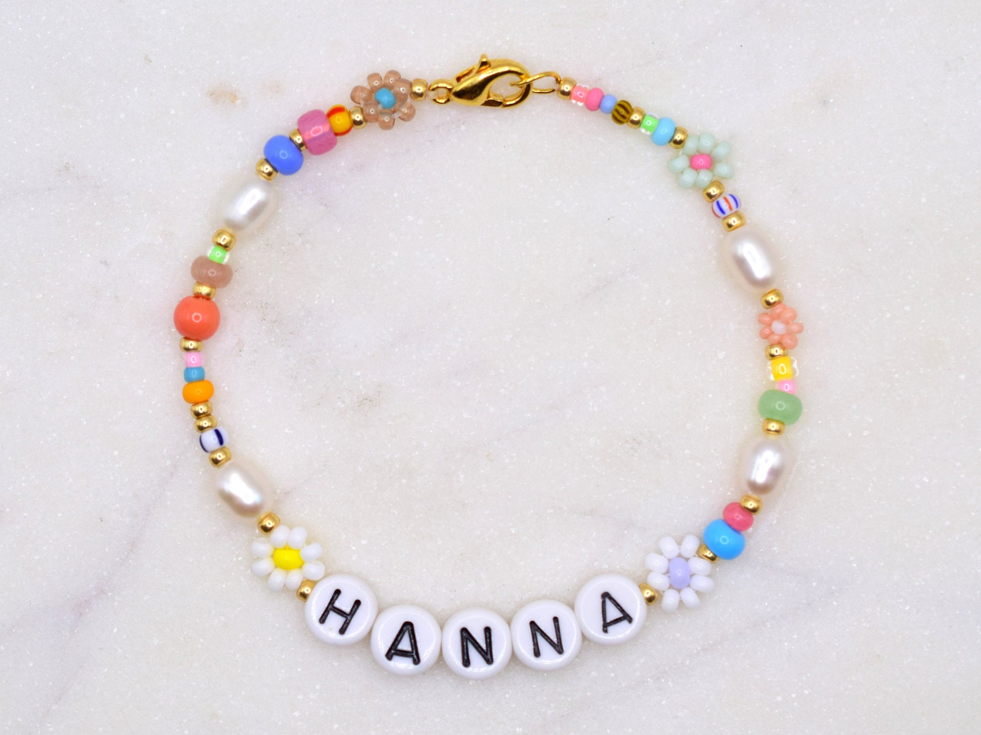 Name bracelet bead, personalized jewelry bracelet colorful, friendship bracelet for women, birthday gift for mum, Valentine bracelet gift