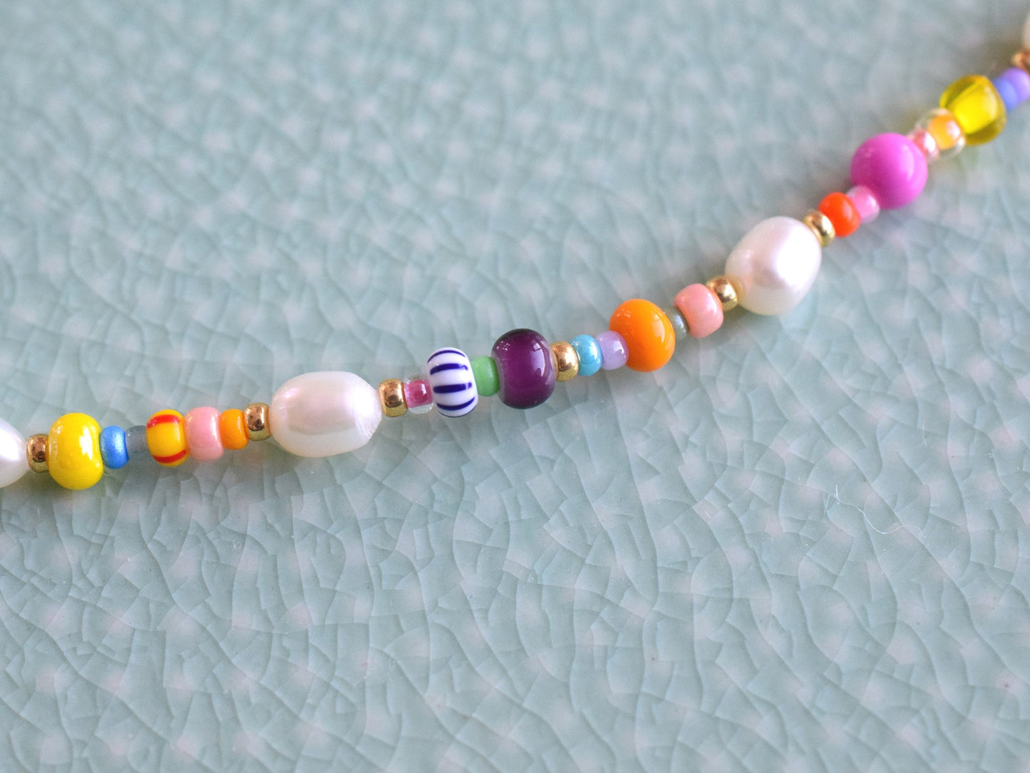 Colorful bracelet bead, freshwater pearl bracelet for women, Valentine bracelet gift, small gifts for girlfriend, gift girls