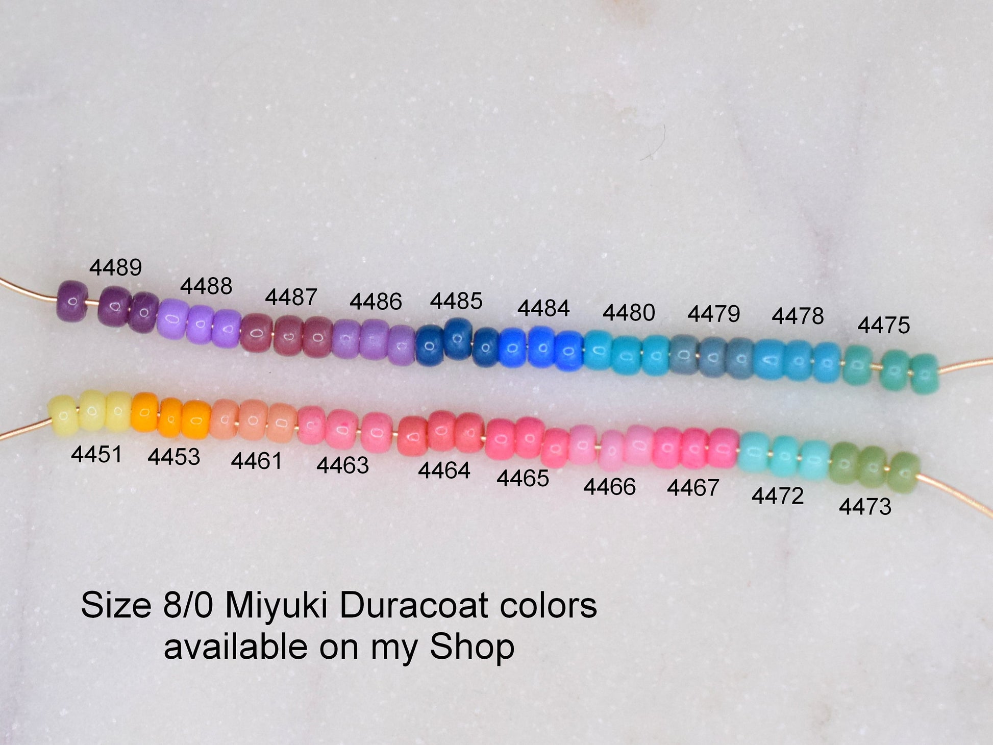 10g Miyuki seed beads 8/0, duracoat opaque anemone 4490, japanese beads, color purple beads, size 3mm, dark purple rocailles, Miyuki purple