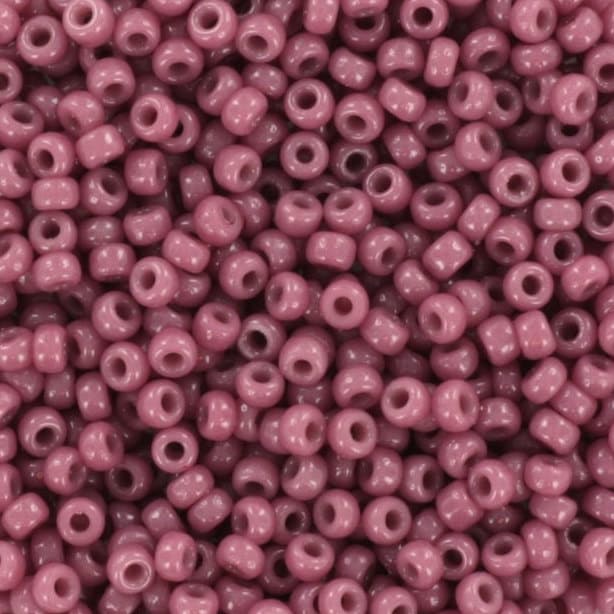 Miyuki seed beads 11/0, duracoat opaque hydrangea 4487, japanese beads, purple rocailles, size 11 2mm, Miyuki burgundy beads