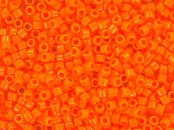 Miyuki Delica beads opaque mandarin, 5g size 11/0 color DB1133, Japanese beads, cylindrical beads, Miyuki Delica orange, Miyuki DB 1133