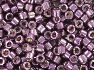 Miyuki Delica beads duracoat galvanized eggplant, 5g 11/0 DB 1850, Miyuki Delica purple, metallic violet, japanese beads, Seed beads