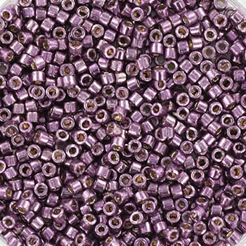 Miyuki Delica beads duracoat galvanized eggplant, 5g 11/0 DB 1850, Miyuki Delica purple, metallic violet, japanese beads, Seed beads