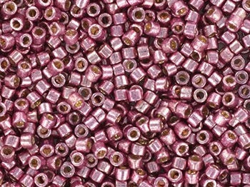 Miyuki Delica beads duracoat galvanized dusty orchid, 5g 11/0 DB 1848, Miyuki Delica purple, metallic violet, japanese beads, Seed beads