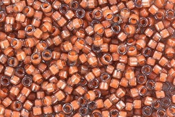 Miyuki Delica beads luminous guava, 5g 11/0 color DB 2044, cylindrical beads, Miyuki pink beads, Miyuki light pink