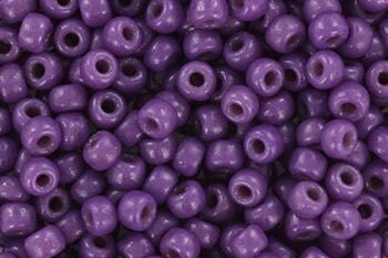 10g Miyuki seed beads 8/0, duracoat opaque anemone 4490, japanese beads, color purple beads, size 3mm, dark purple rocailles, Miyuki purple