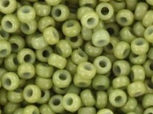 Miyuki seed beads 11/0, duracoat opaque fennel green 4473 10g, japanese beads, 2mm green beads, green glass beads