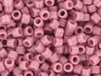 Miyuki Delica beads duracoat opaque dyed hydrangea, 5g 11/0 DB2137, cylindrical beads, DB 2137 miyuki delica pink, purple beads