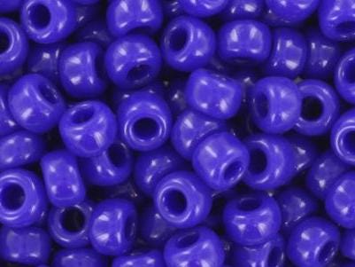 10g Miyuki seed beads 8/0, opaque cobalt blue 414, color blue beads, size 8 3mm, dark blue rocailles