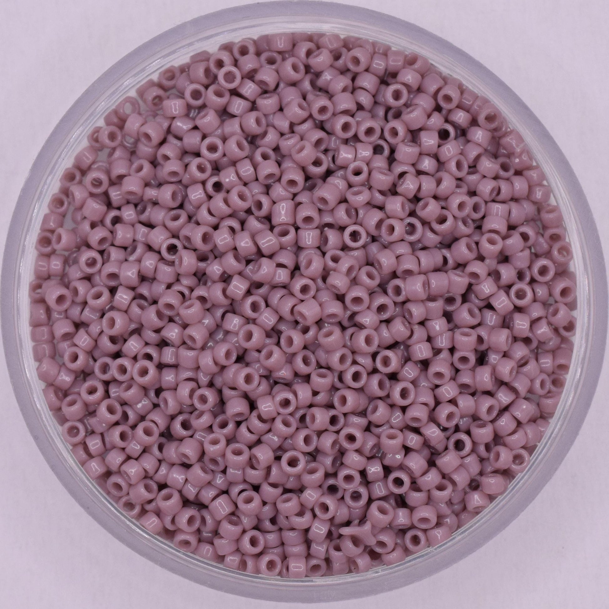 5g Toho seed beads 15/0, Opaque lavender, TR-15-52, japanese beads, purple beads, tiny beads, Toho violet seed beads