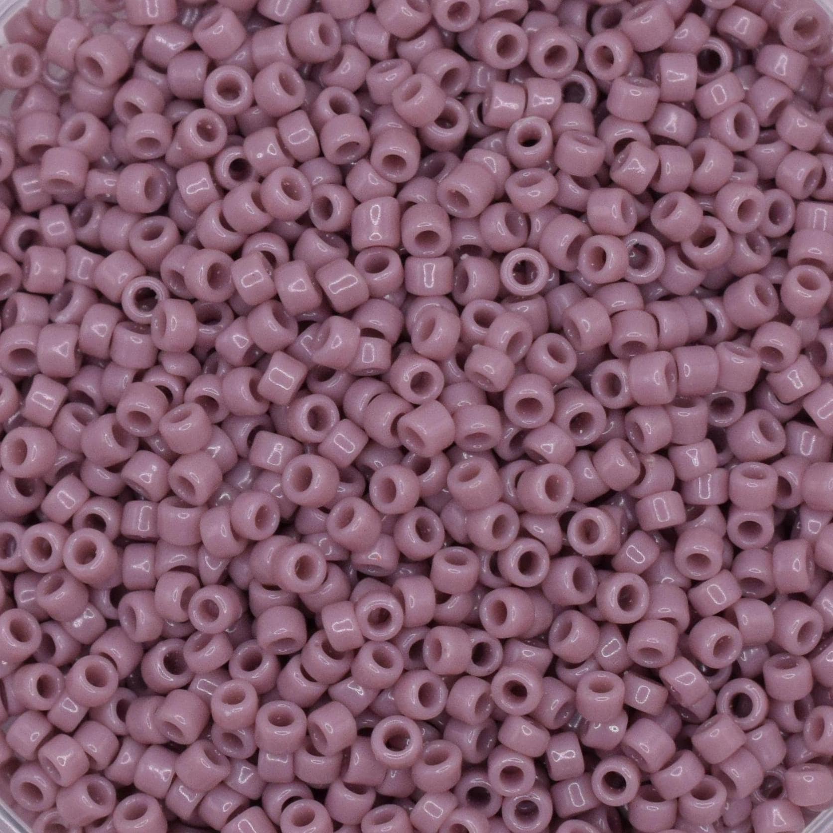 5g Toho seed beads 15/0, Opaque lavender, TR-15-52, japanese beads, purple beads, tiny beads, Toho violet seed beads