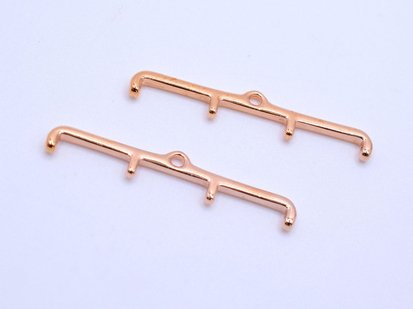 Miyuki Beads 11/0 ending, Cymbal Elements SKAFI IV, set of 2, Gold plated, Rose gold, Antique brass, Silver plated, clasp for bracelets