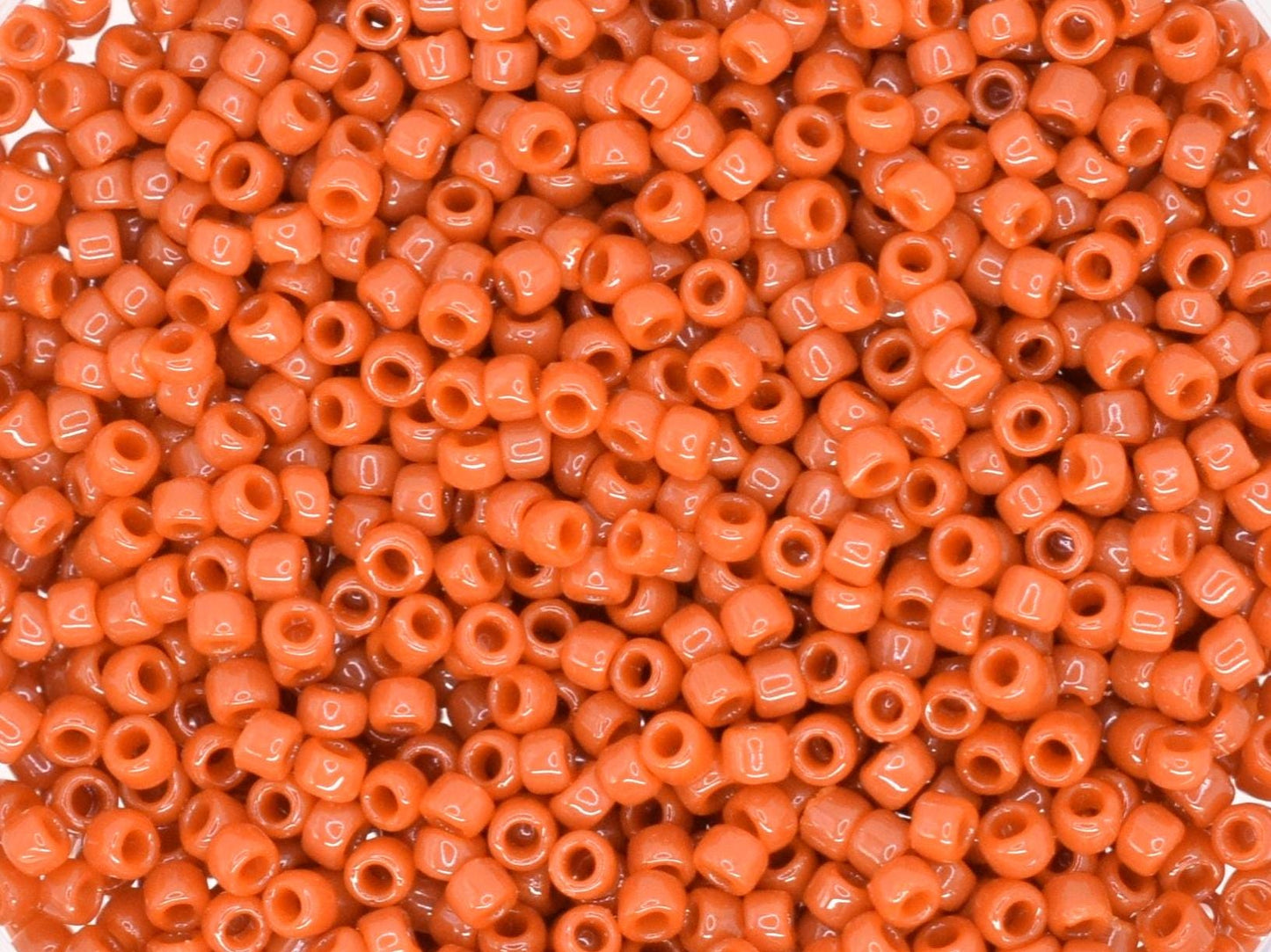 5g Toho seed beads 15/0, Opaque terracotta, TR-15-46L, japanese beads, light brown beads, tiny beads, Toho red brown seed beads