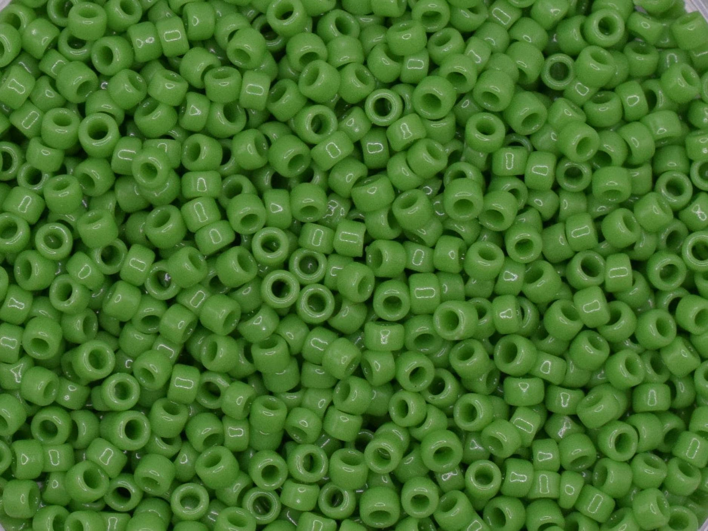 5g Toho seed beads 15/0, Opaque mint green, TR-15-47, japanese beads, green beads, tiny beads, Toho green seed beads