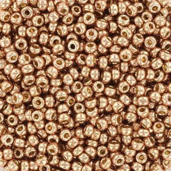 10g Miyuki seed beads duracoat galvanized soft champagne 11/0 5104, japanese beads, round rocailles, miyuki rose gold