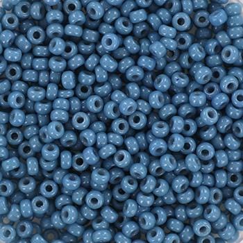 Miyuki seed beads 11/0, duracoat opaque bayberry 4482, japanese beads, 2mm blue beads, Miyuki glass beads